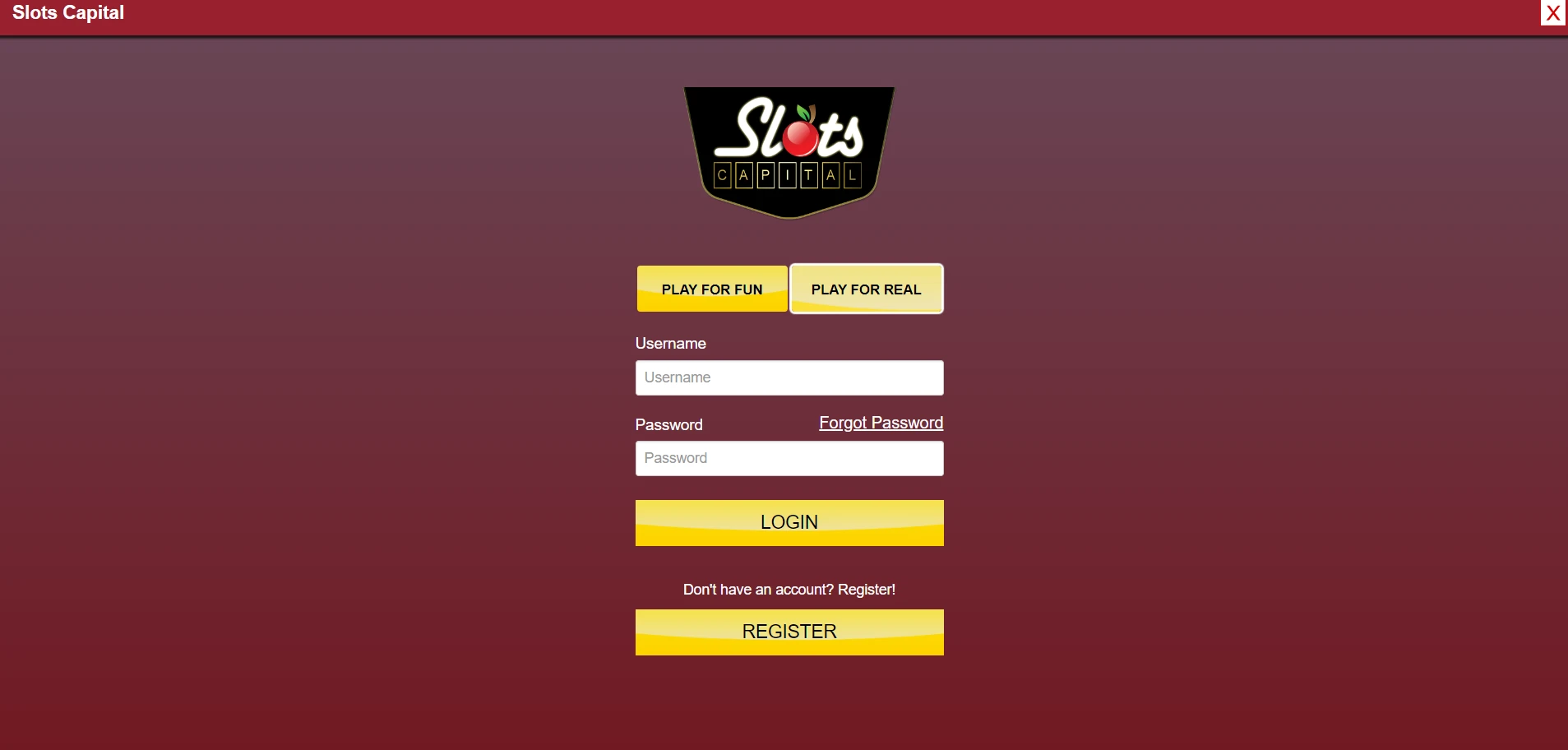 Black Diamond Casino Screenshot