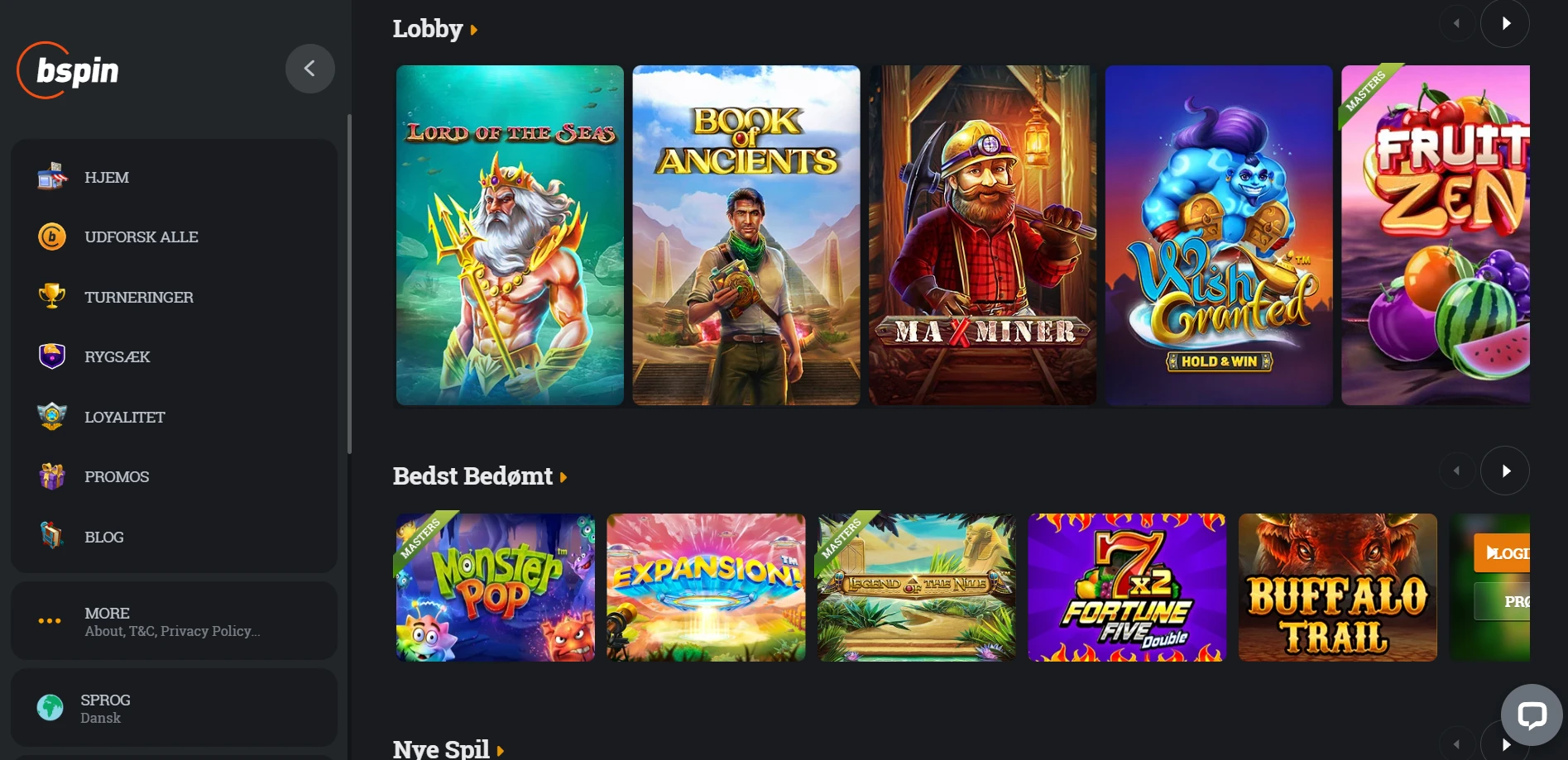 Bspin.io Casino