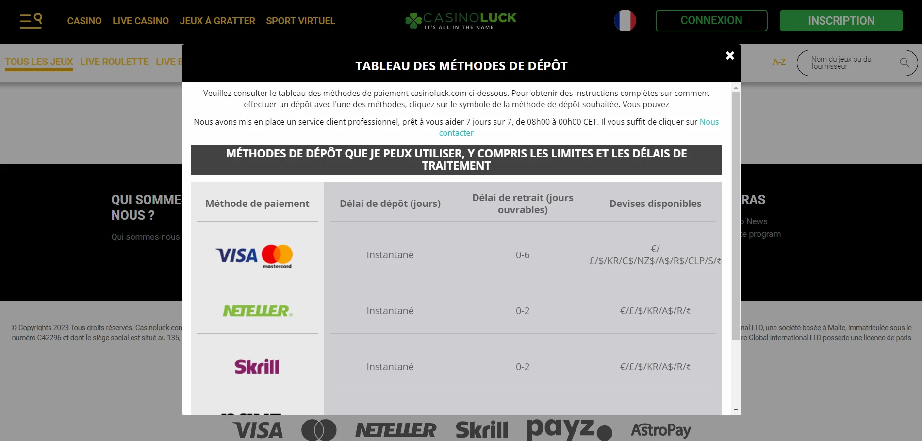 Casino Luck Screenshot