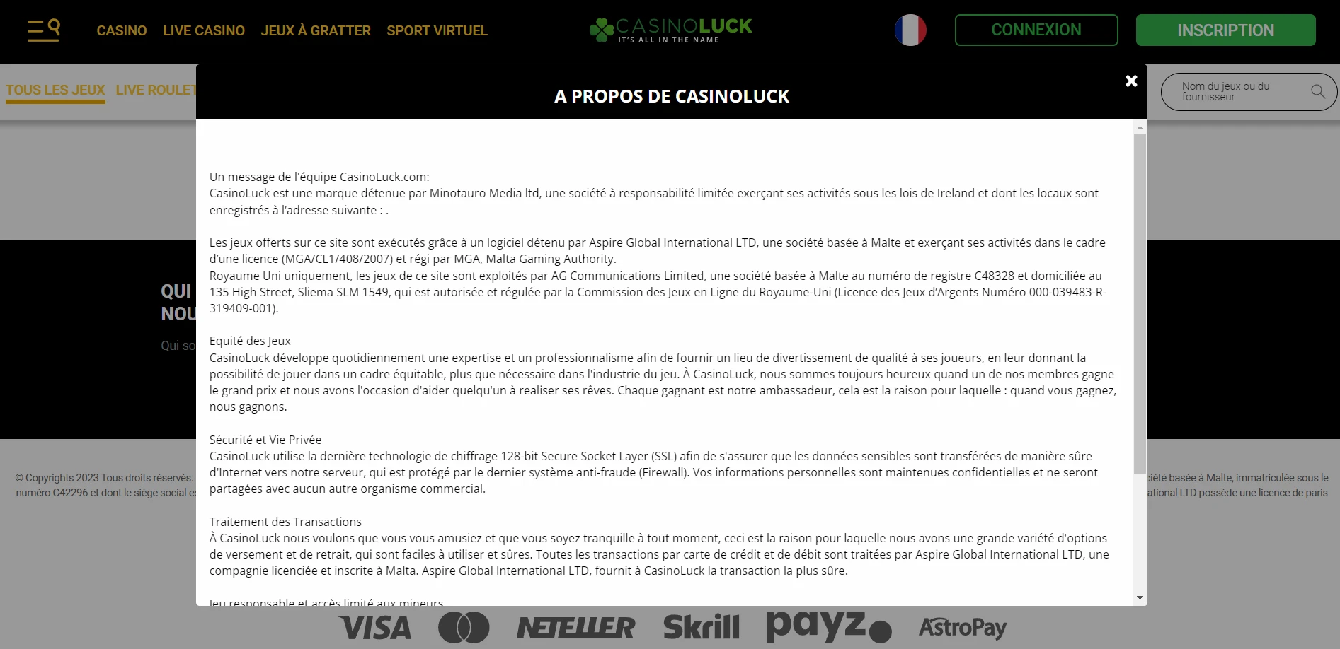Casino Luck Screenshot