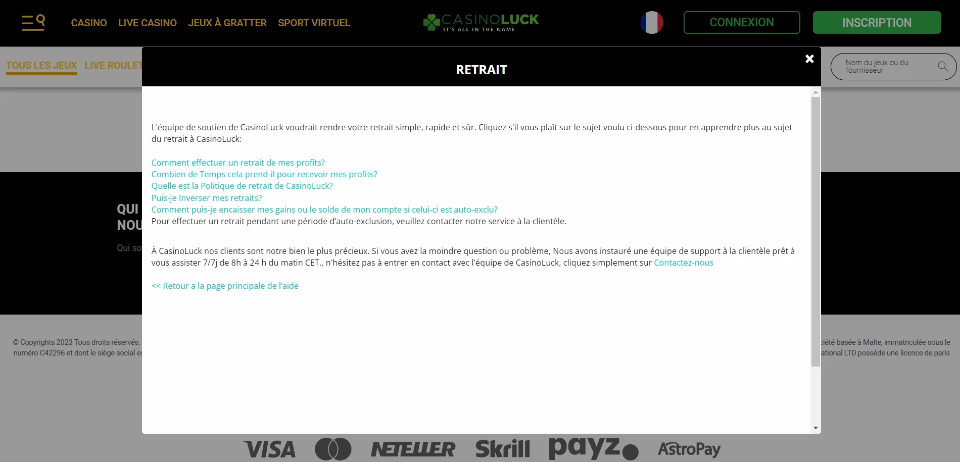 Casino Luck Screenshot