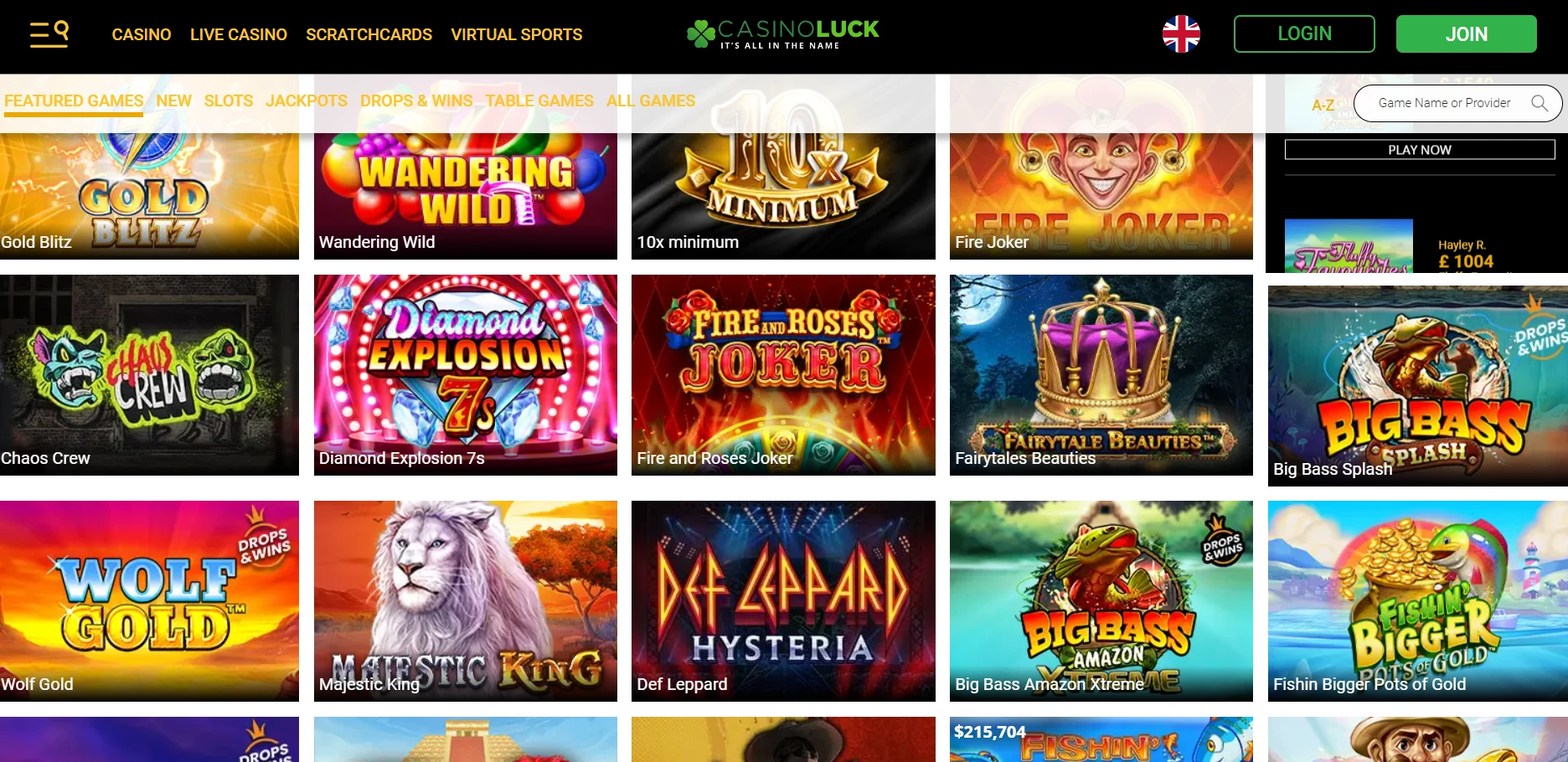Casino Luck Screenshot