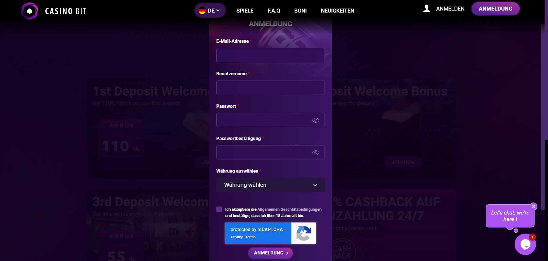 Casinobit Screenshot
