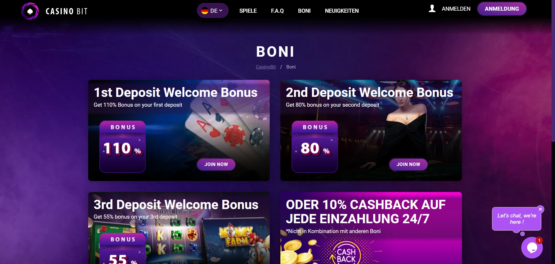 Casinobit Screenshot