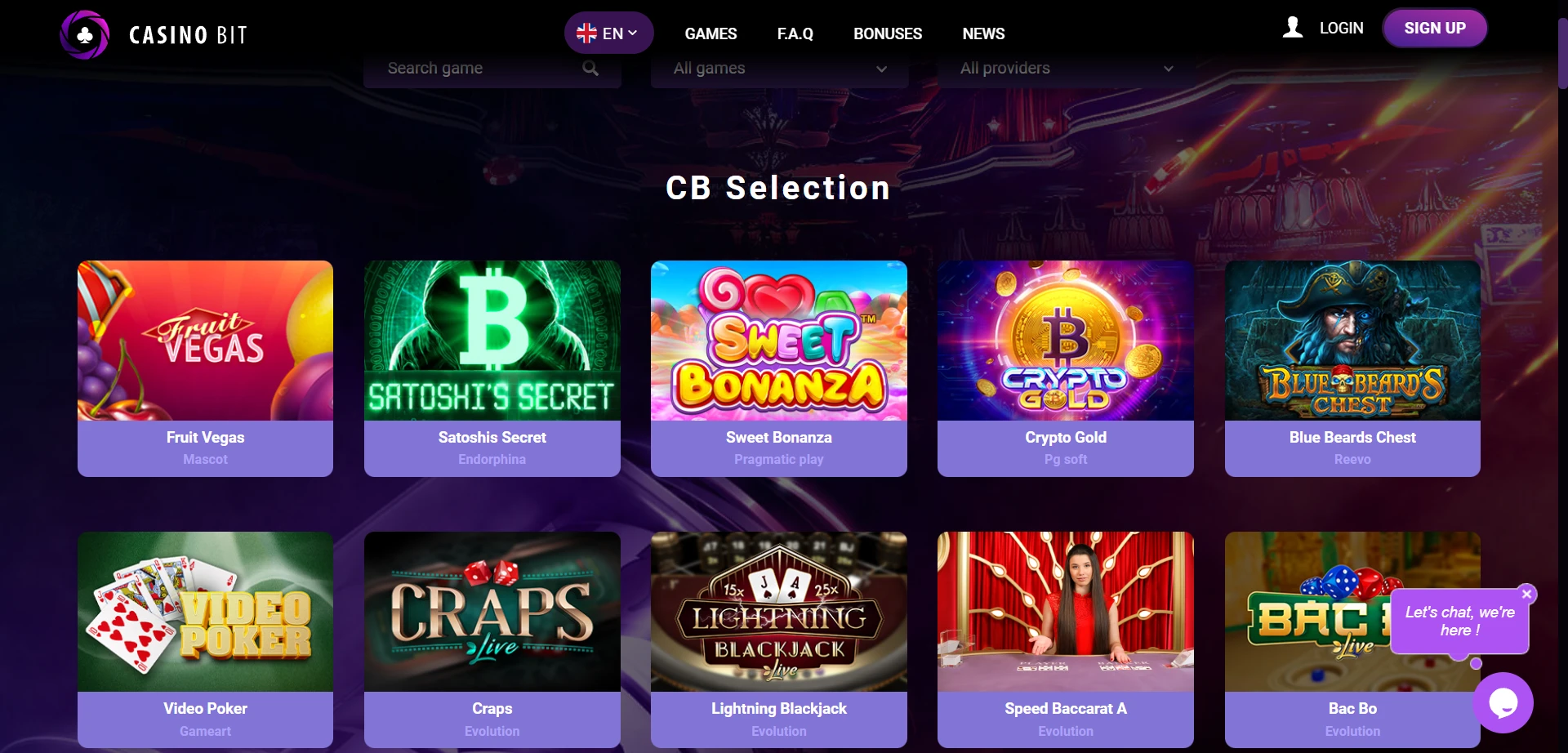 Casinobit Screenshot