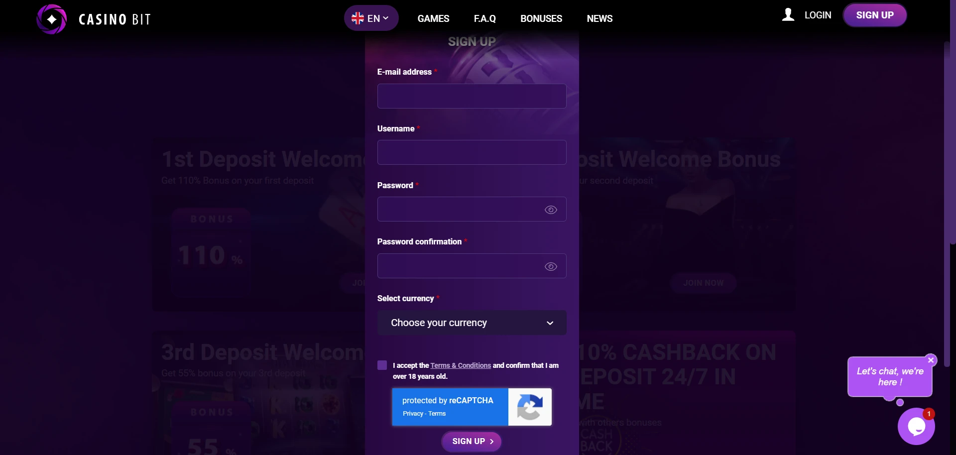 Casinobit Screenshot