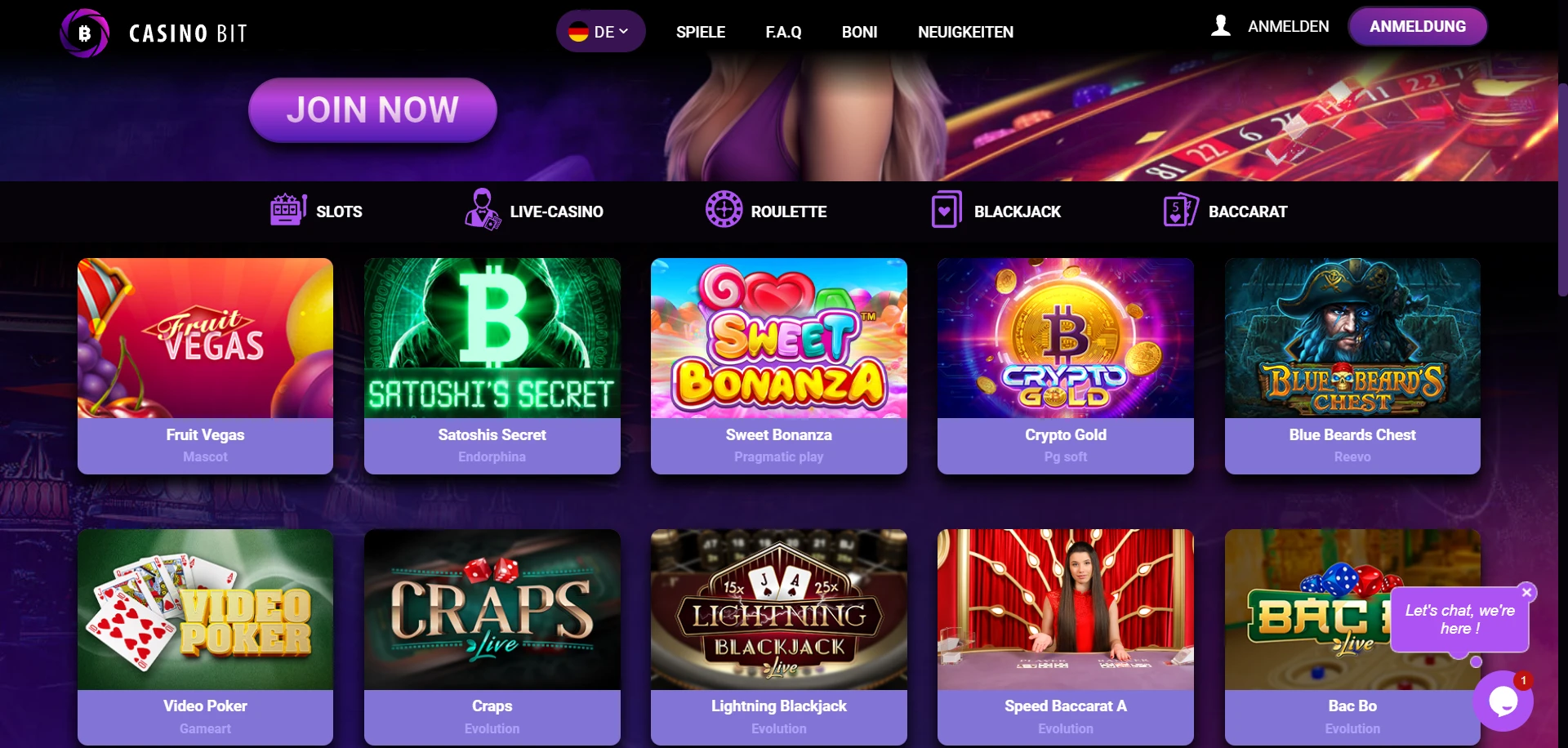 Casinobit Screenshot