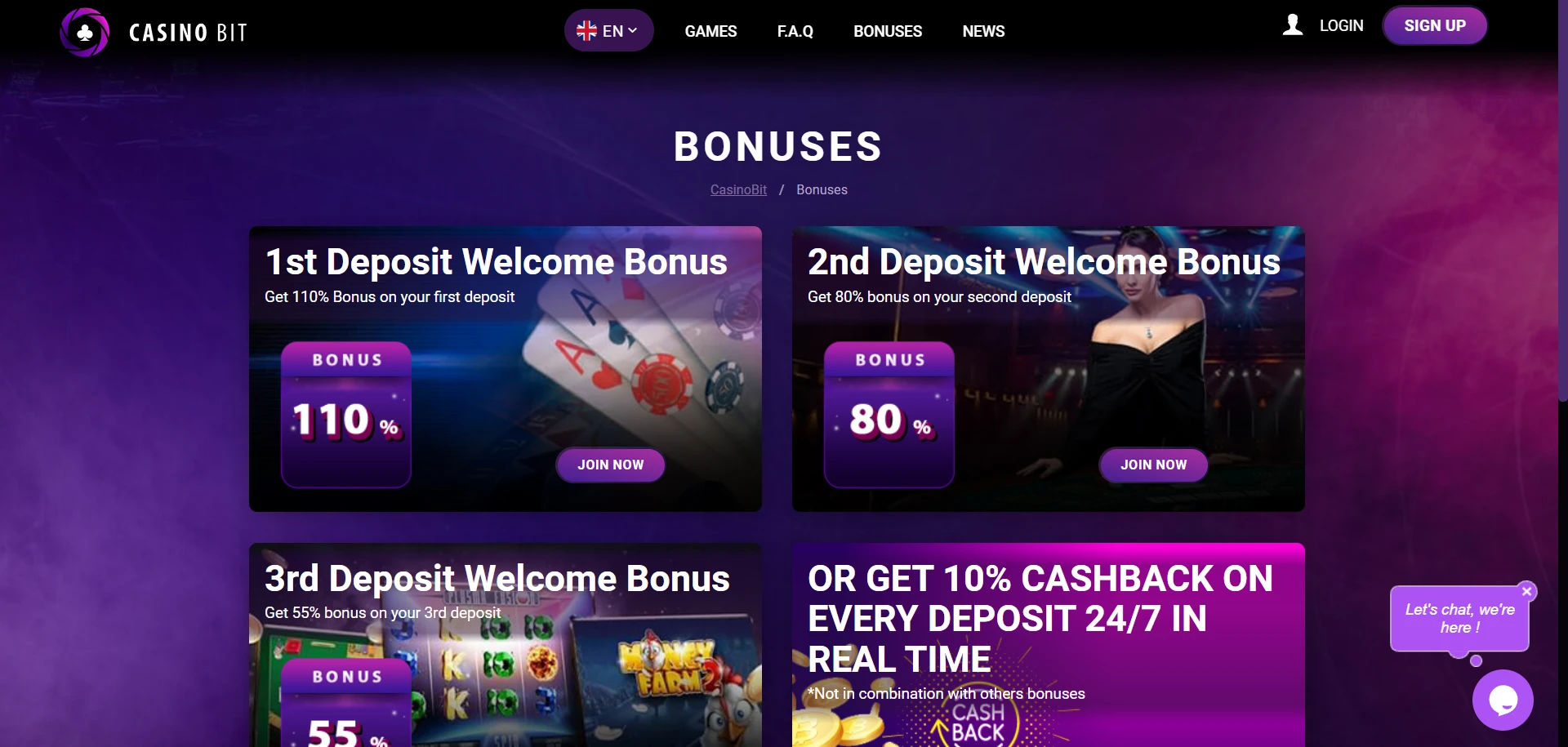 Casinobit Screenshot