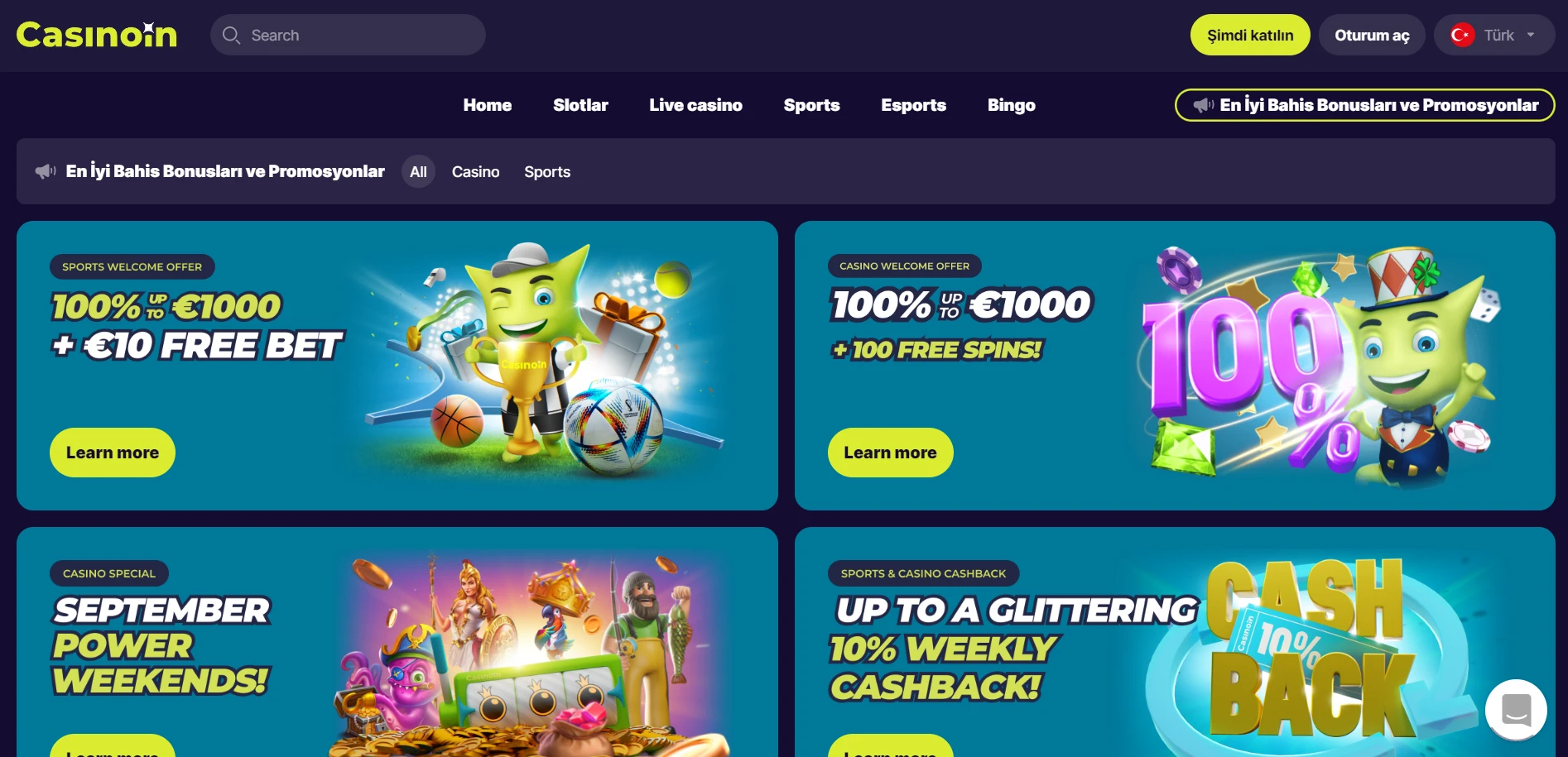 Casinoin Screenshot