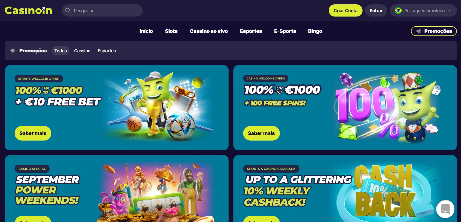 Casinoin Screenshot