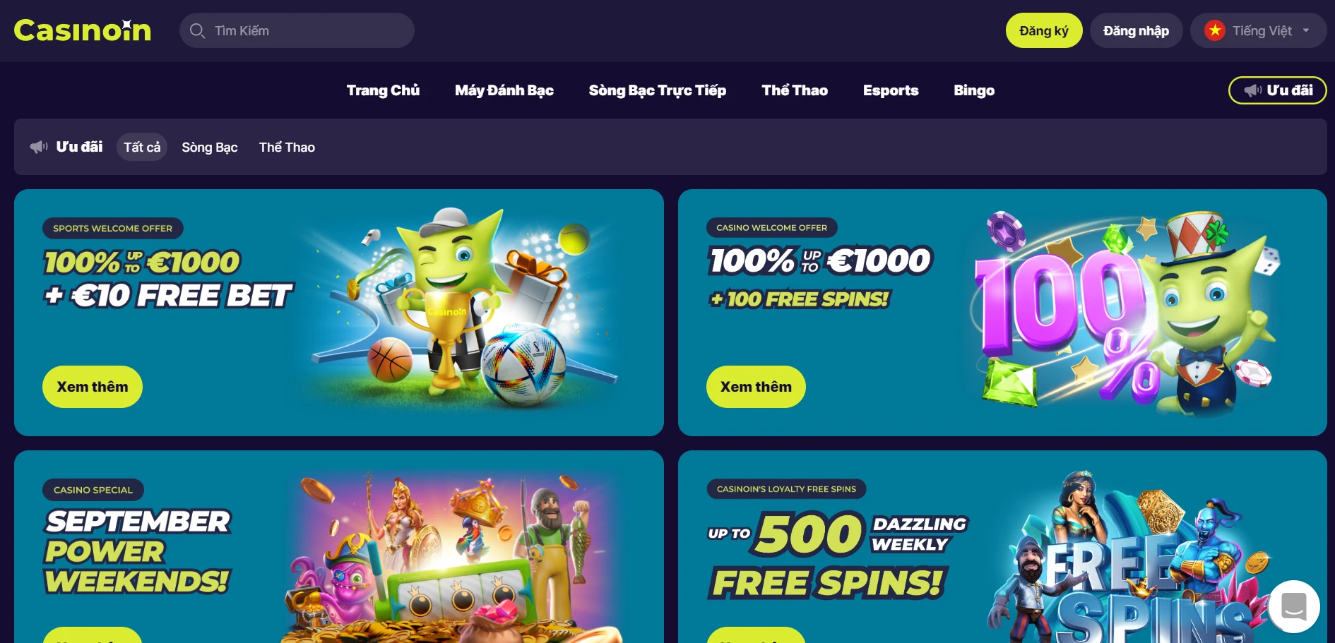 Casinoin Screenshot