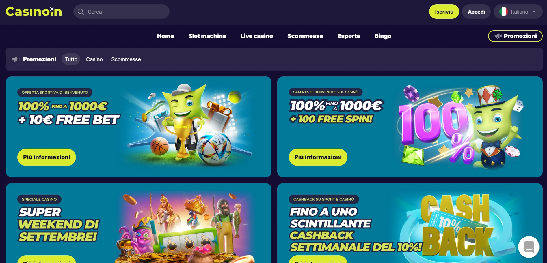 Casinoin Screenshot