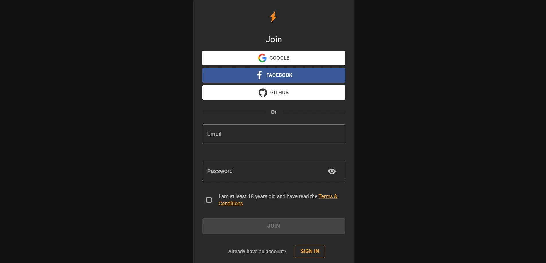 CloudBet Casino Screenshot