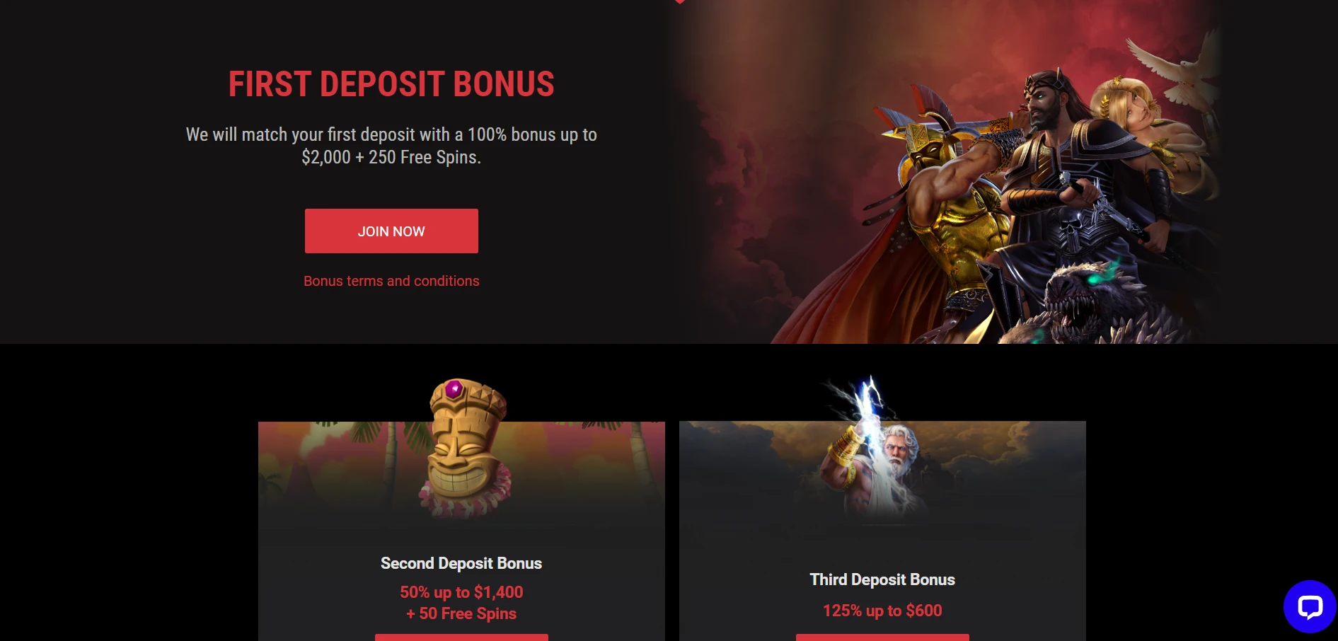 Cobra Casino Screenshot