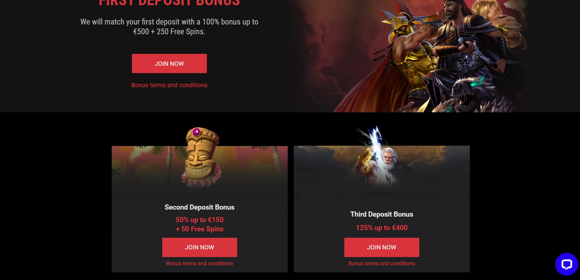 Cobra Casino Screenshot