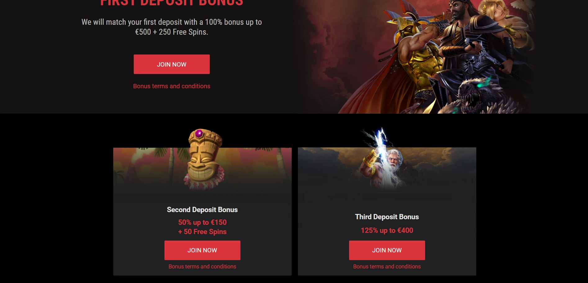 Cobra Casino Screenshot