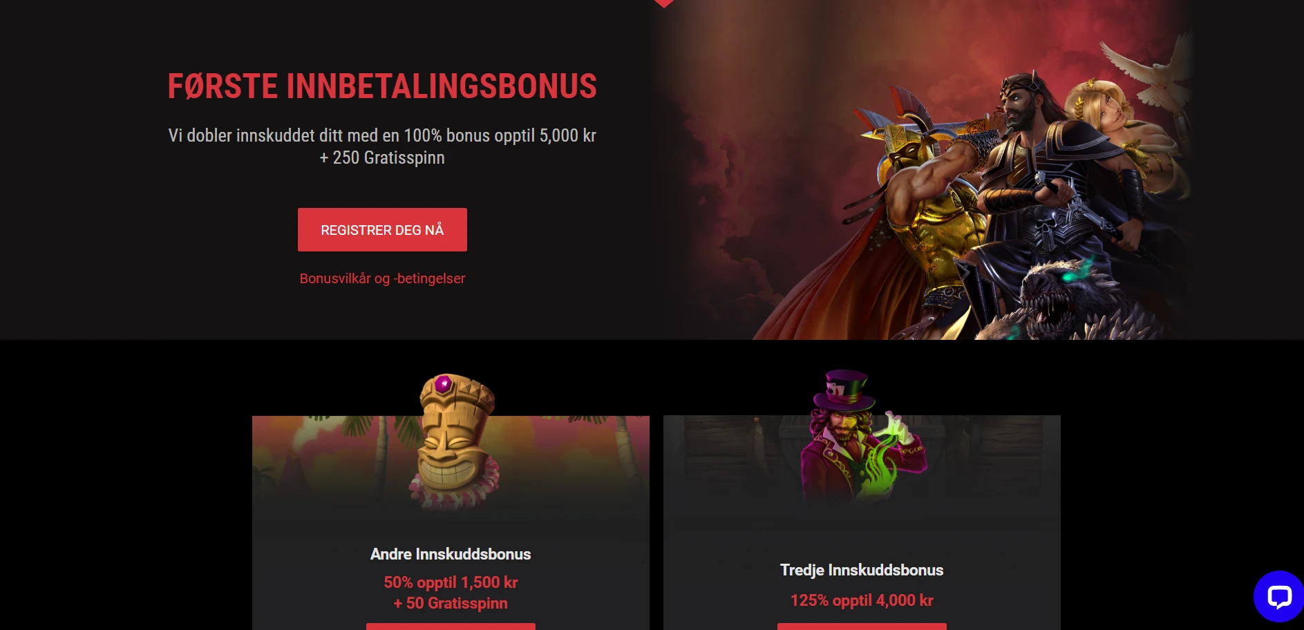 Cobra Casino Screenshot