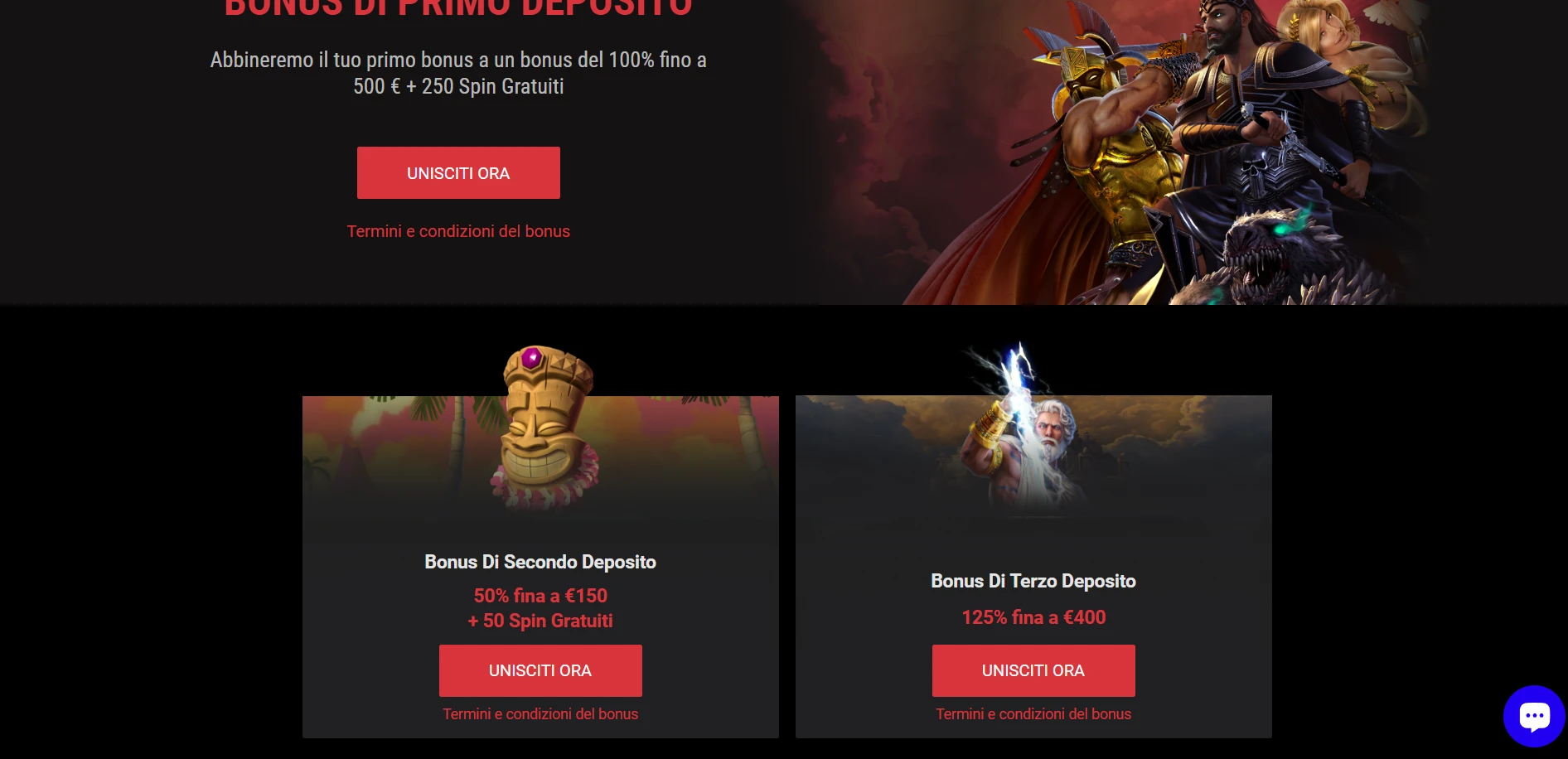Cobra Casino Screenshot