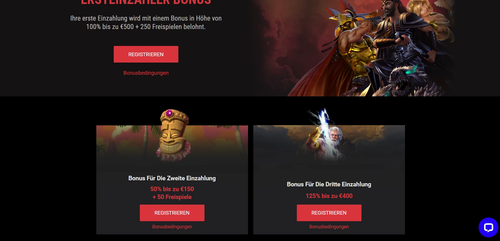 Cobra Casino Screenshot