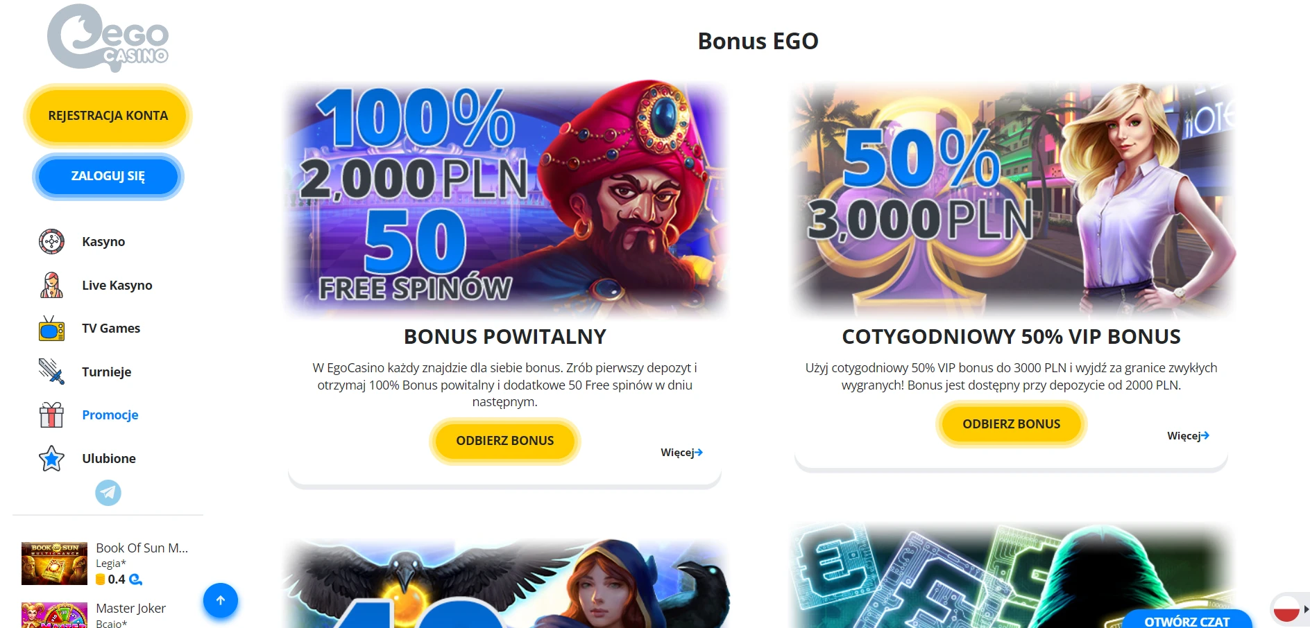 EgoCasino Screenshot