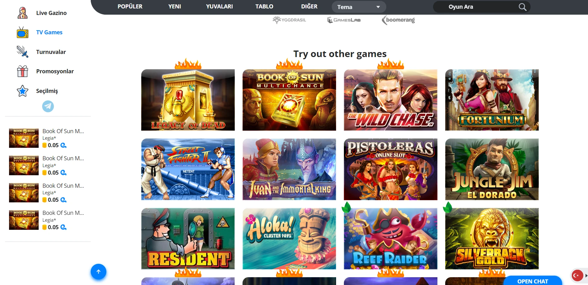 EgoCasino Screenshot