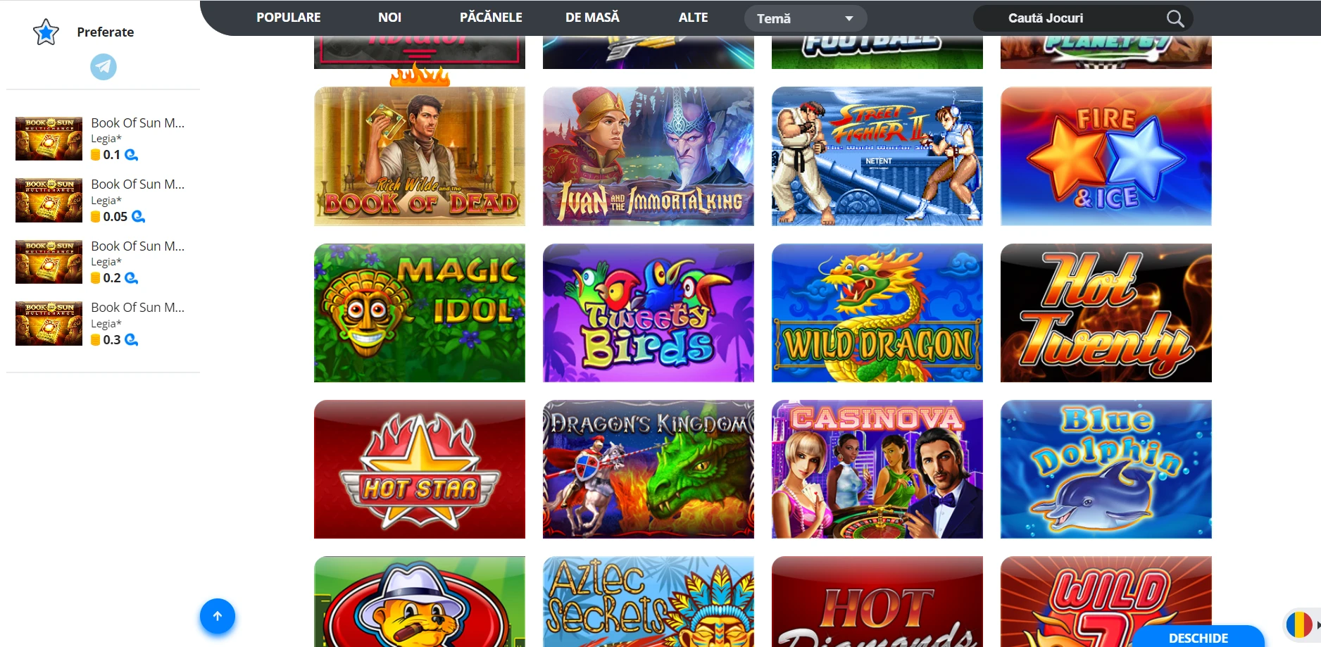 EgoCasino Screenshot