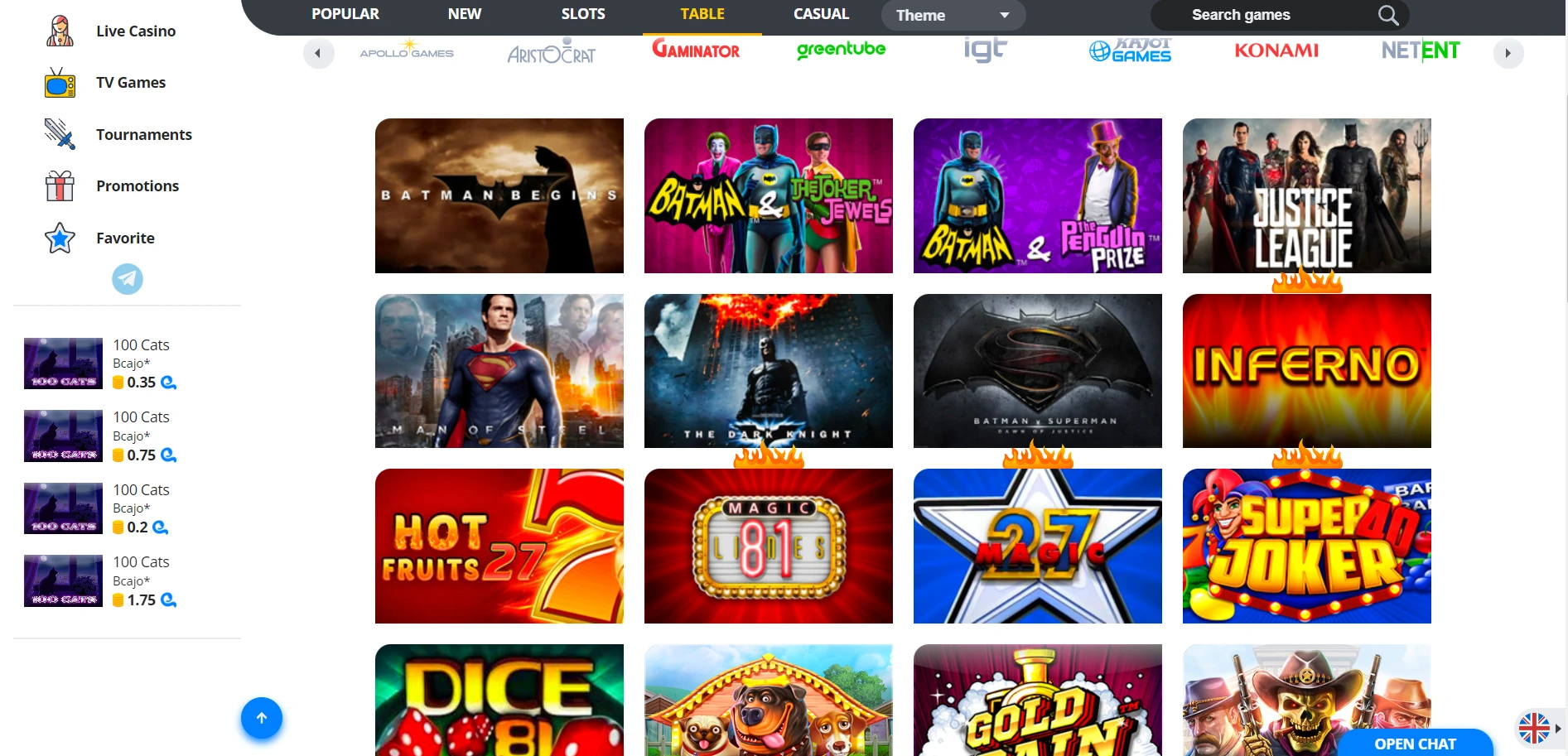 EgoCasino Screenshot