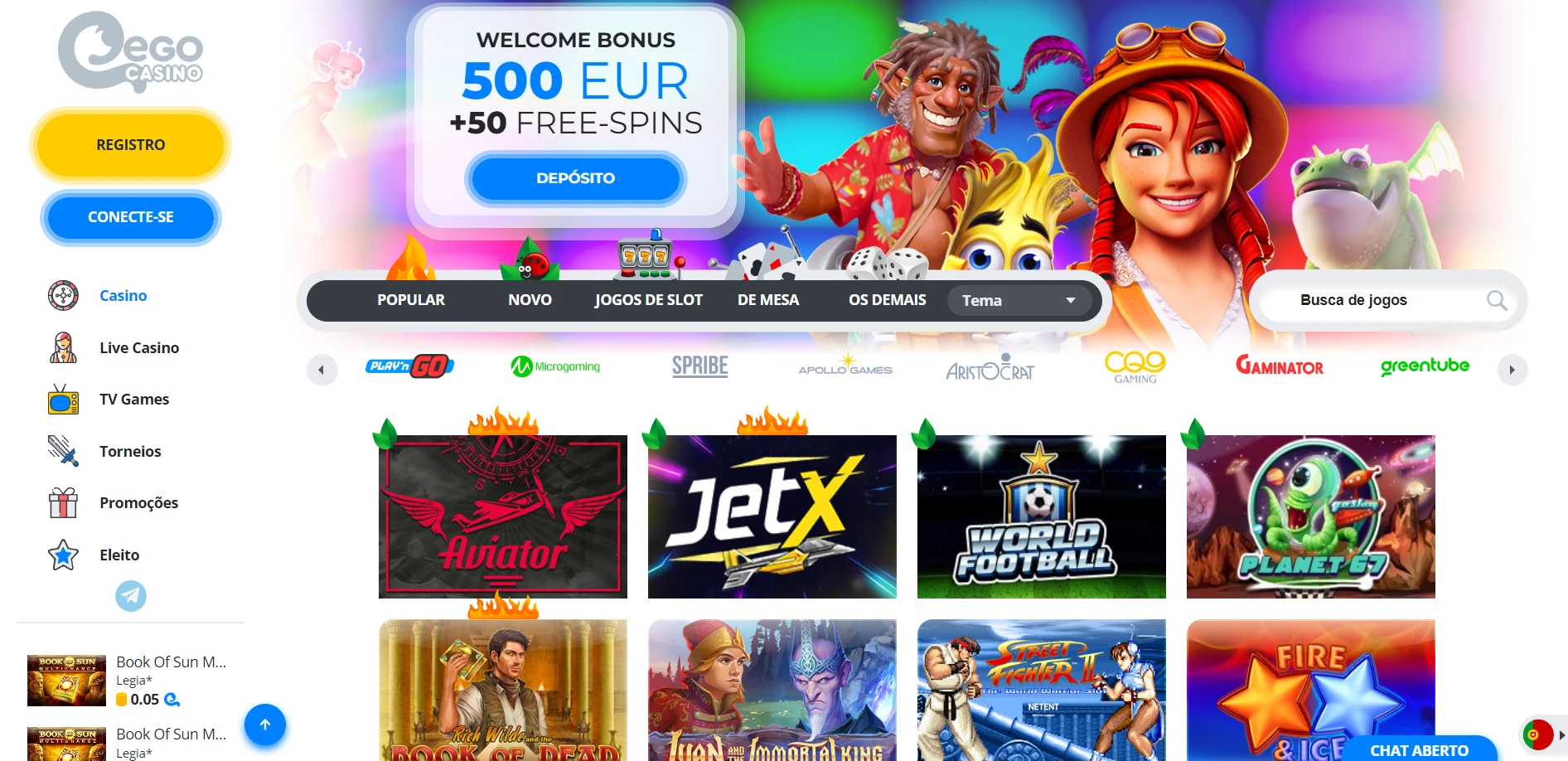 EgoCasino Screenshot