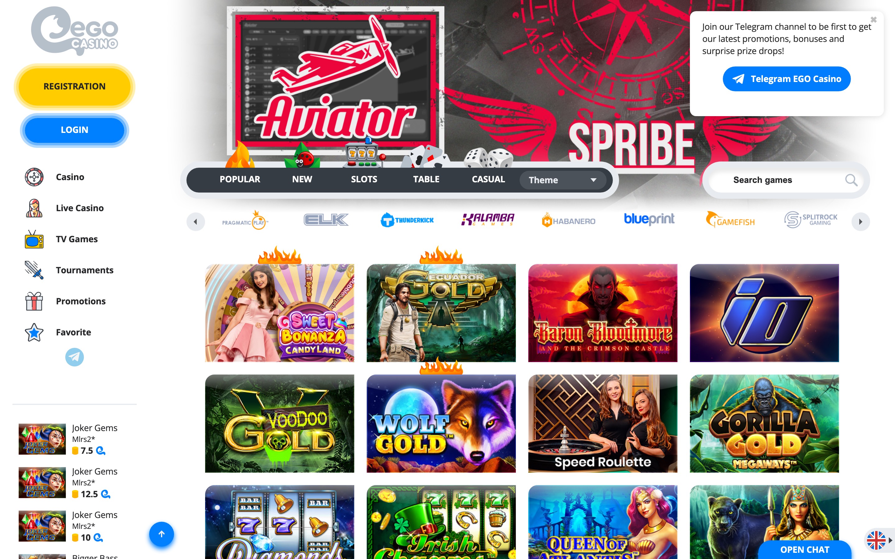 egocasino-screenshot