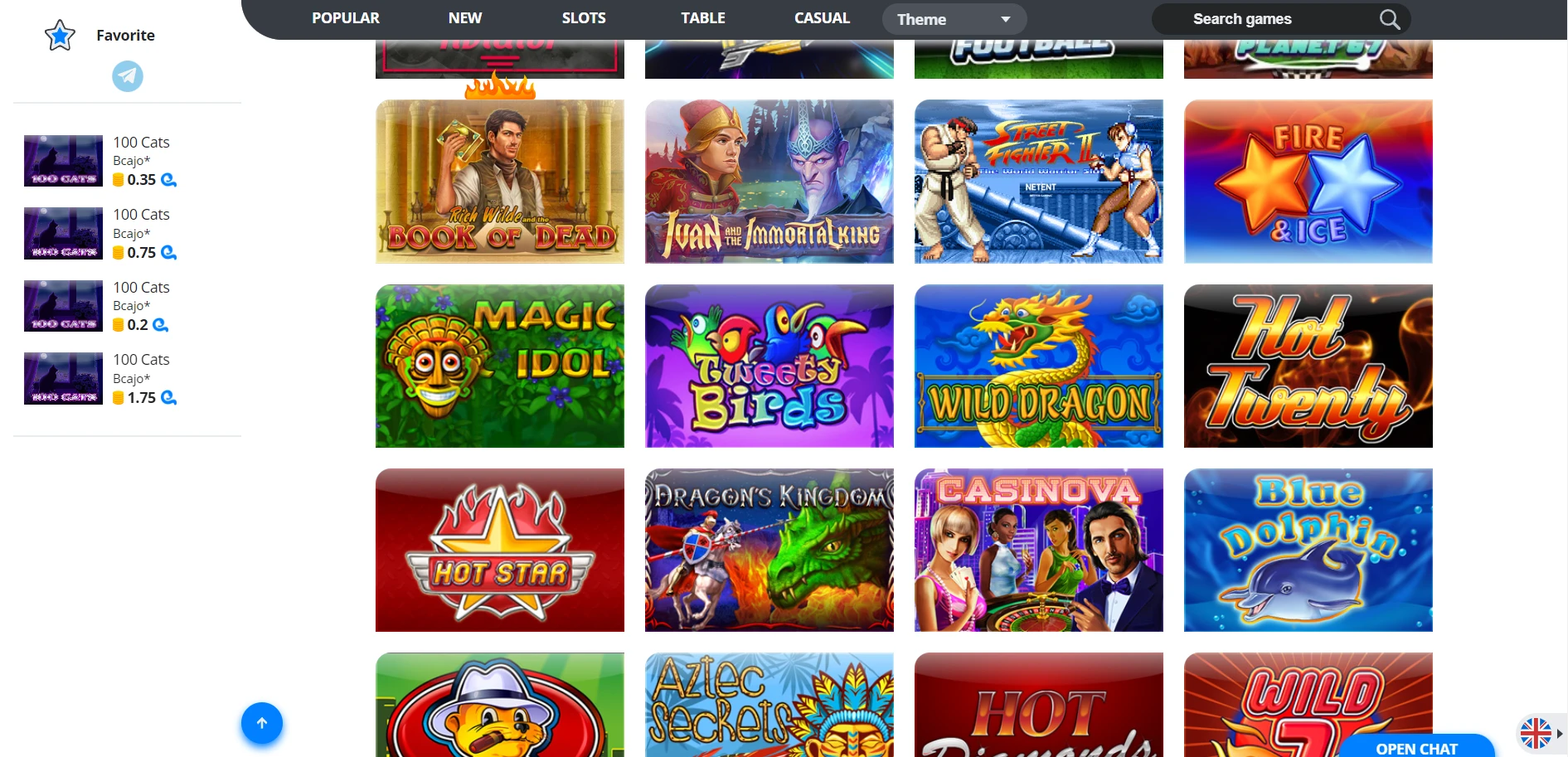 EgoCasino Screenshot