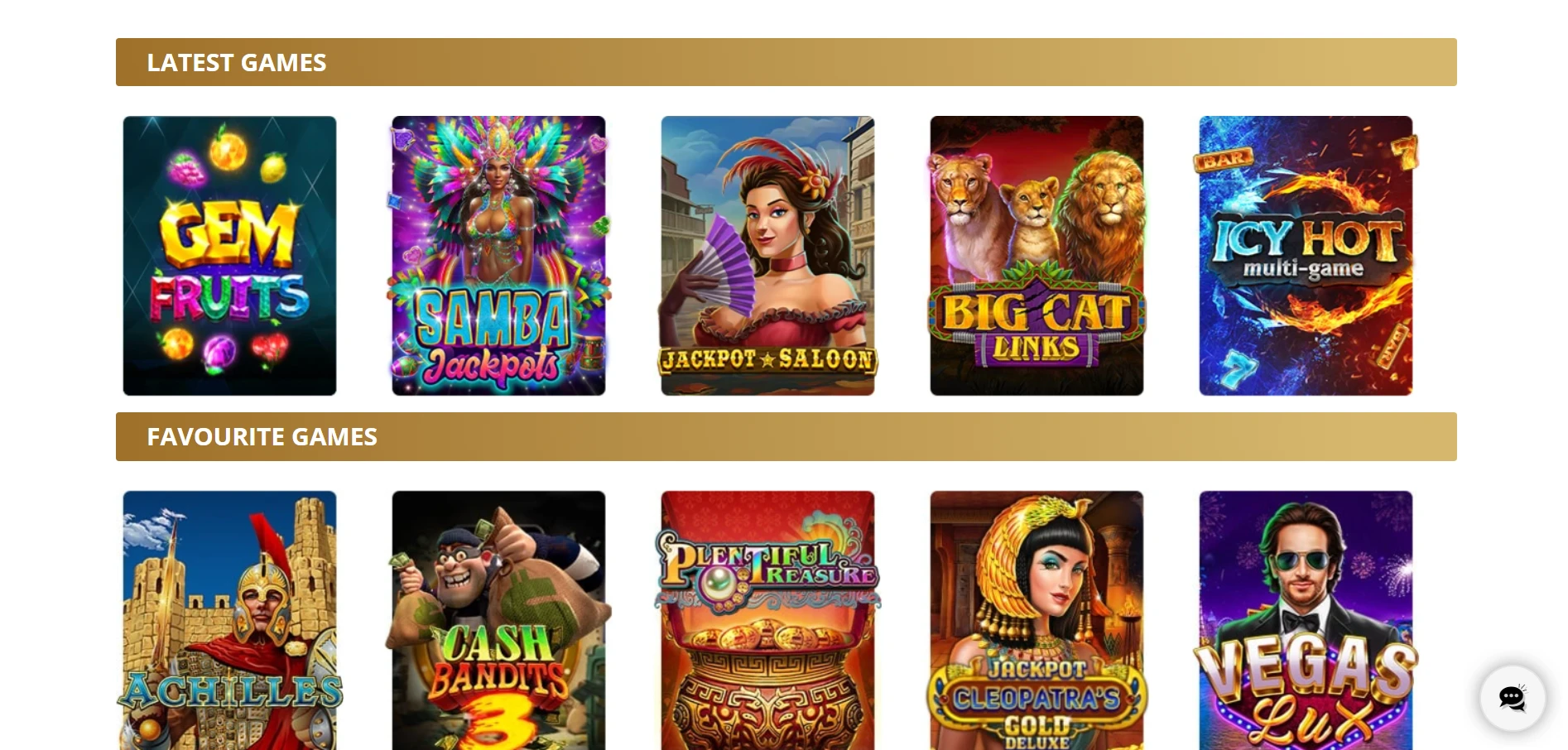 Golden Euro Casino Screenshot