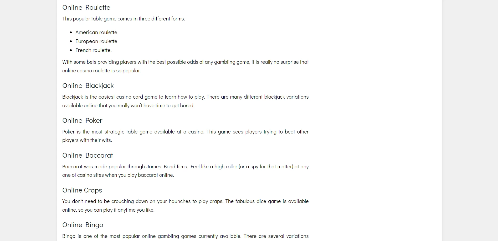 Golden Riviera Casino Screenshot