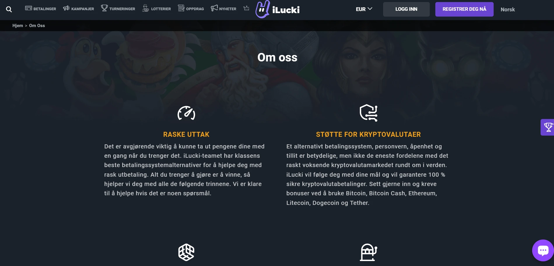 iLucki Casino Screenshot