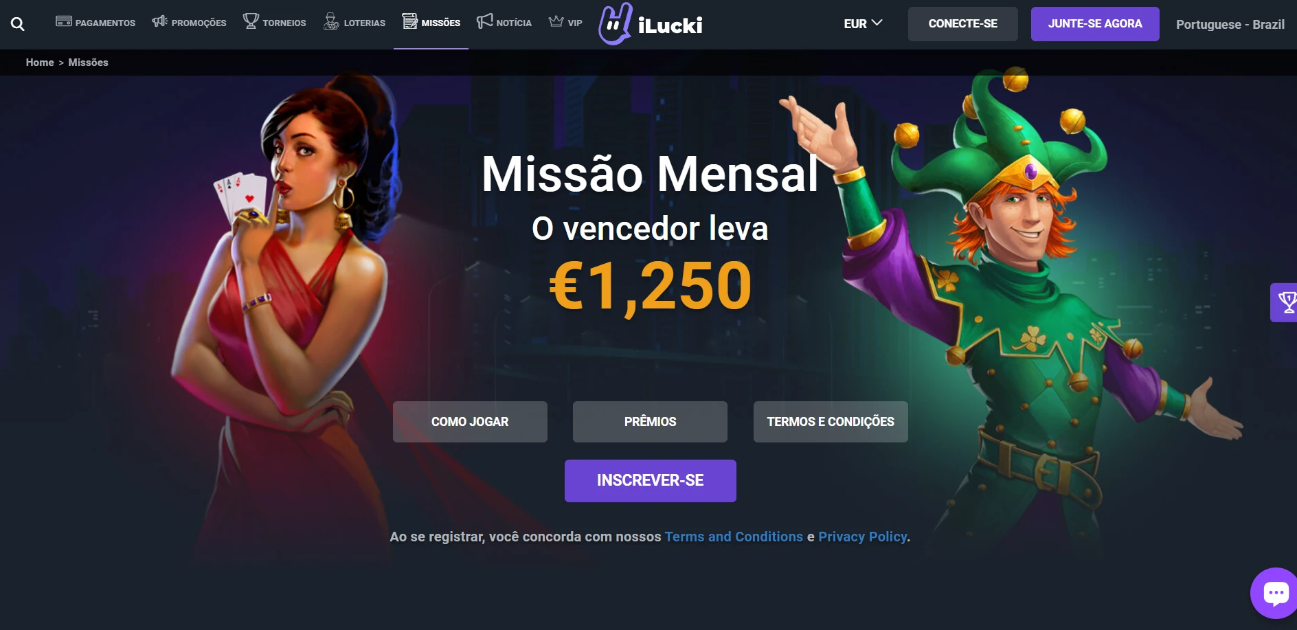 iLucki Casino Screenshot