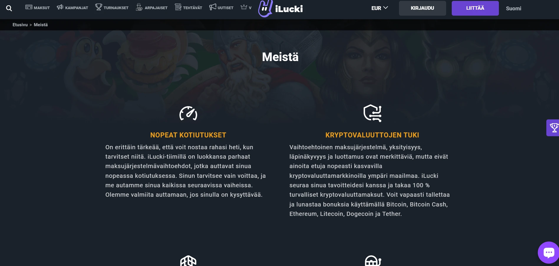 iLucki Casino Screenshot