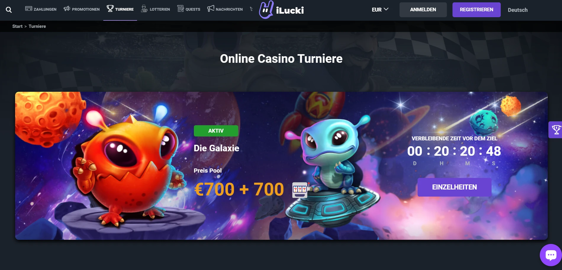 iLucki Casino Screenshot