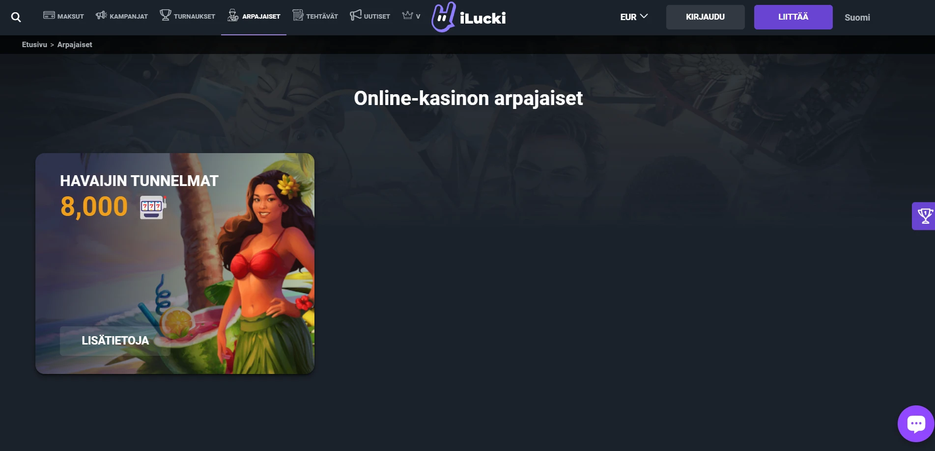 iLucki Casino Screenshot