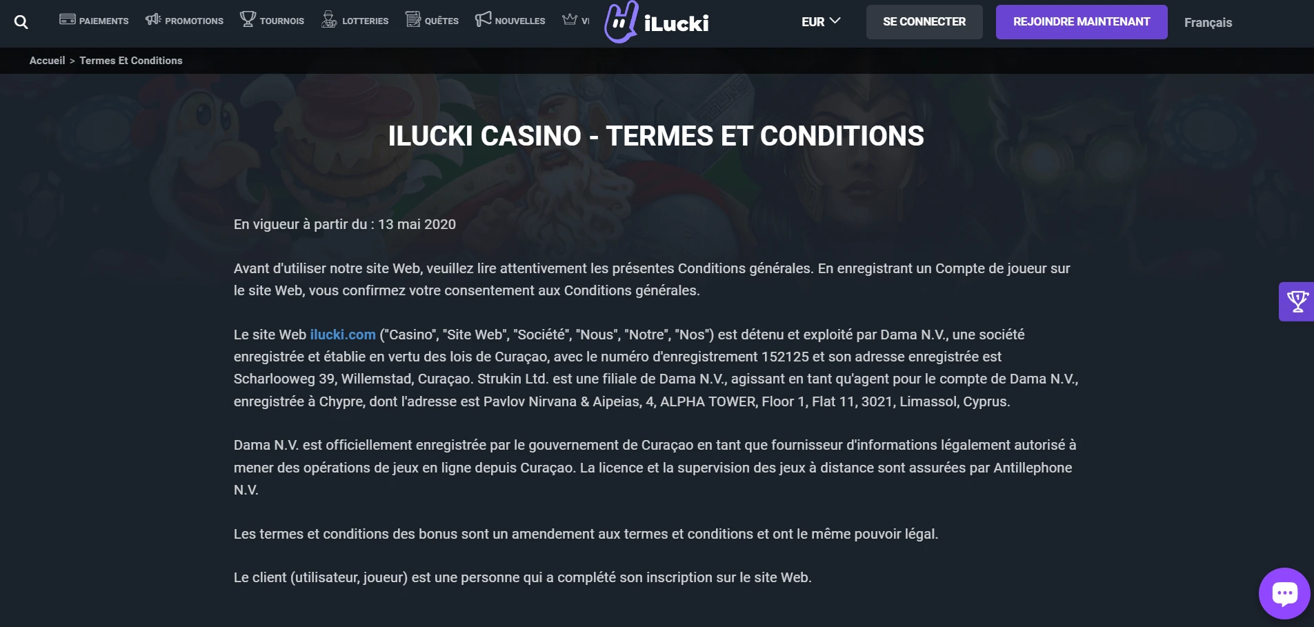 iLucki Casino Screenshot