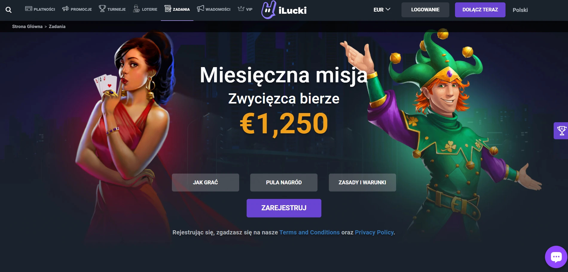 iLucki Casino Screenshot