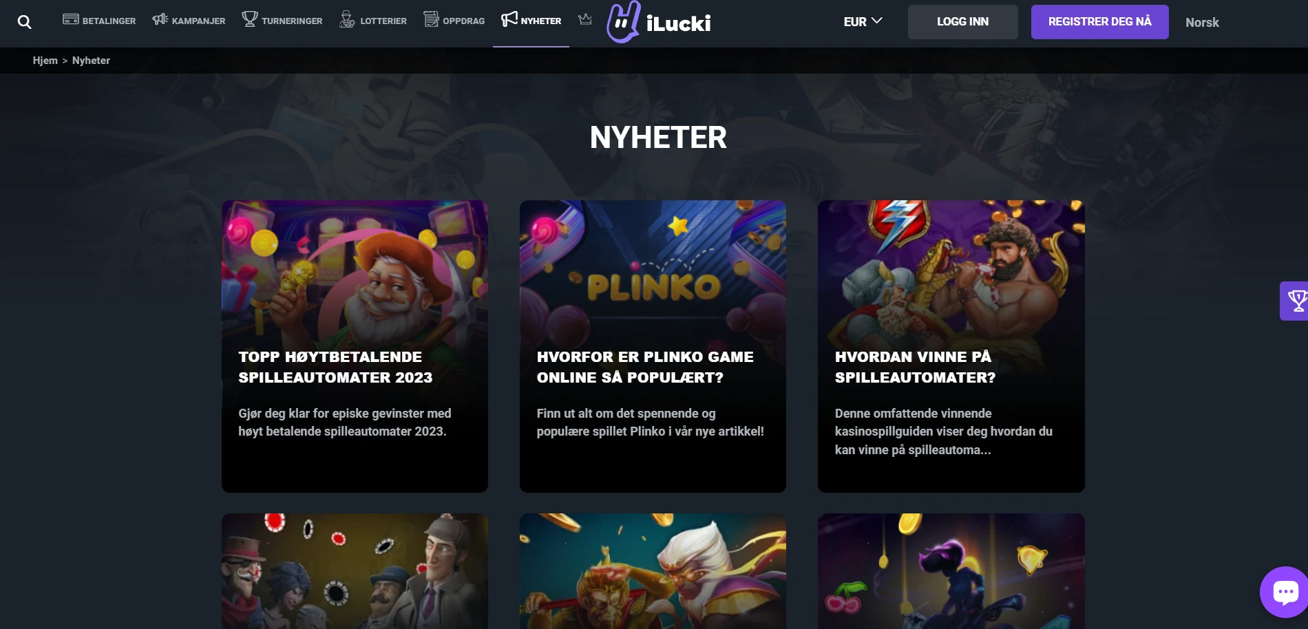 iLucki Casino Screenshot