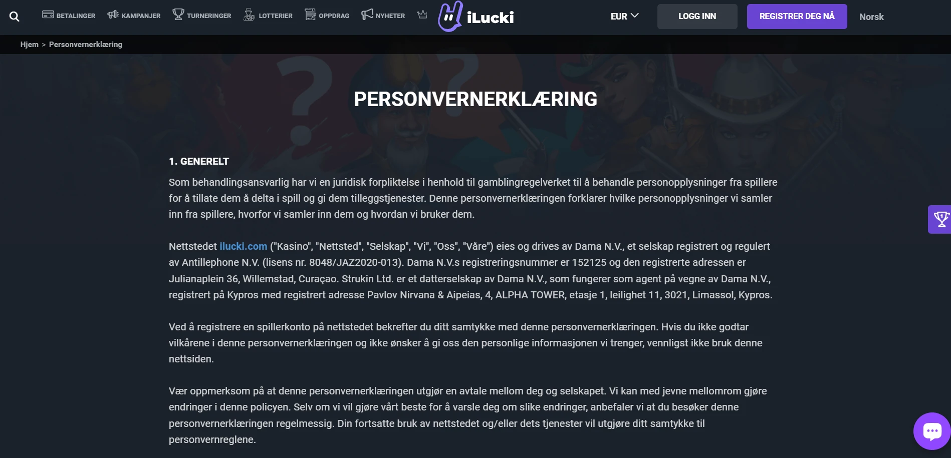 iLucki Casino Screenshot