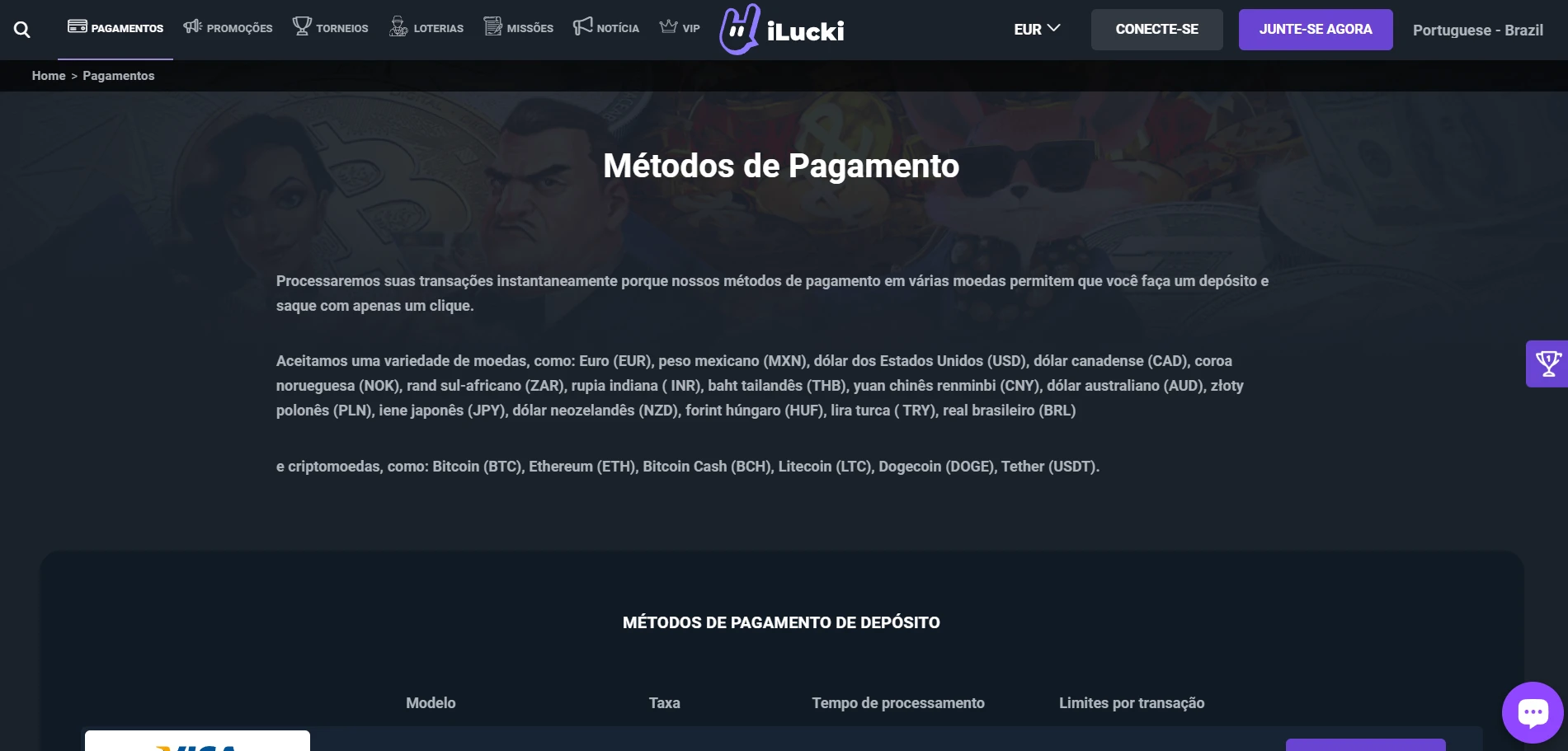 iLucki Casino Screenshot
