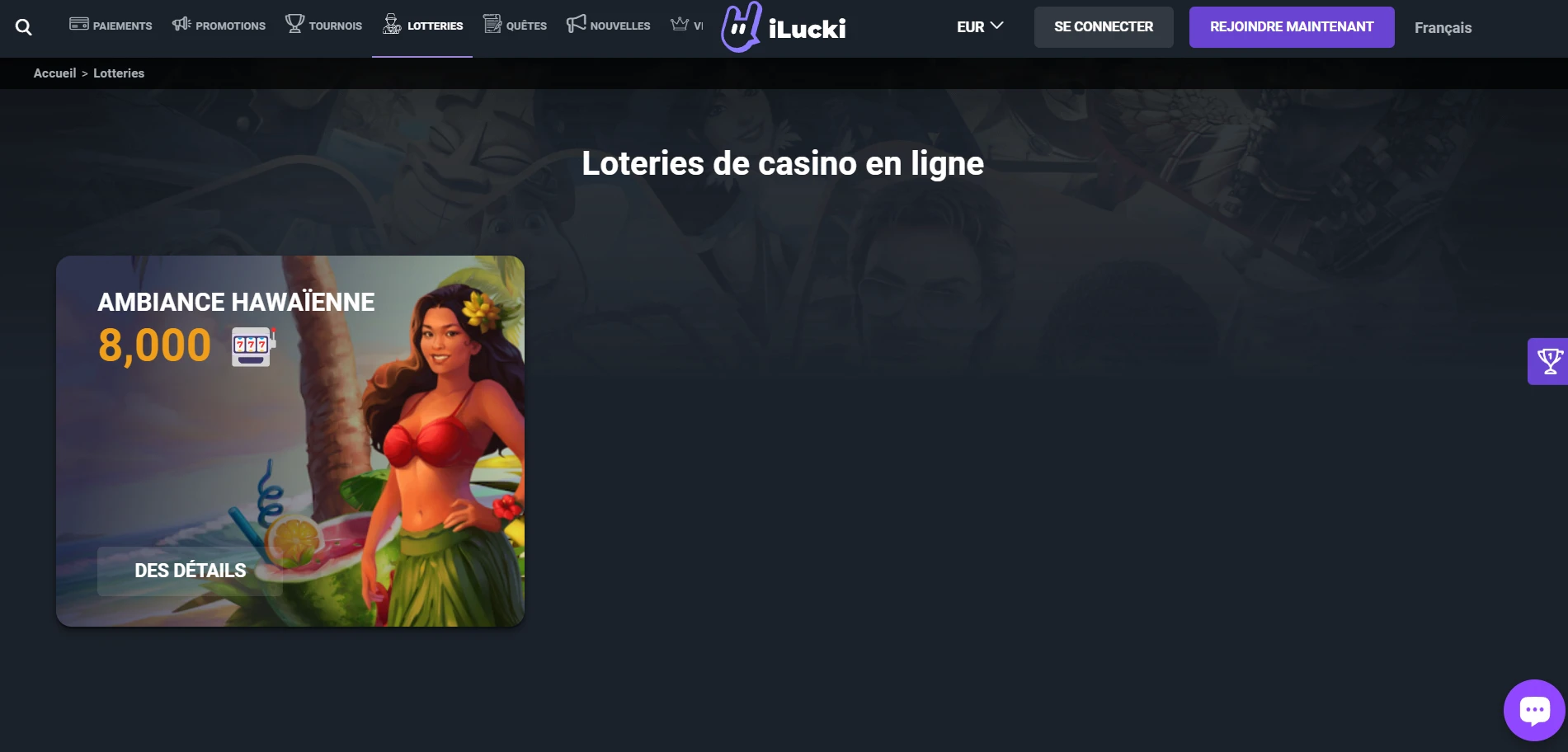 iLucki Casino Screenshot