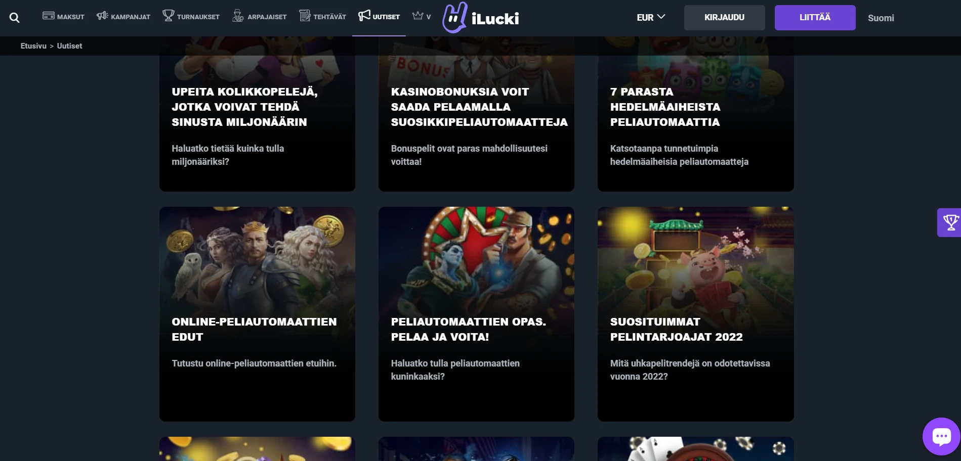iLucki Casino Screenshot