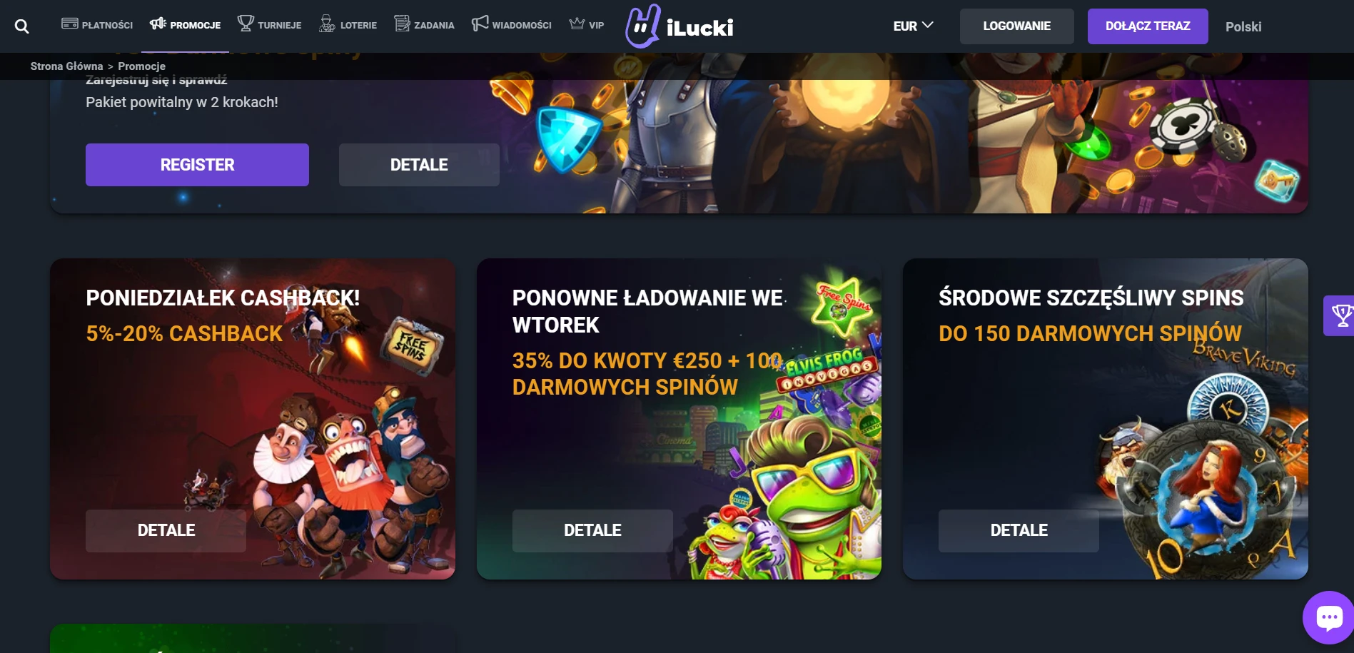 iLucki Casino Screenshot