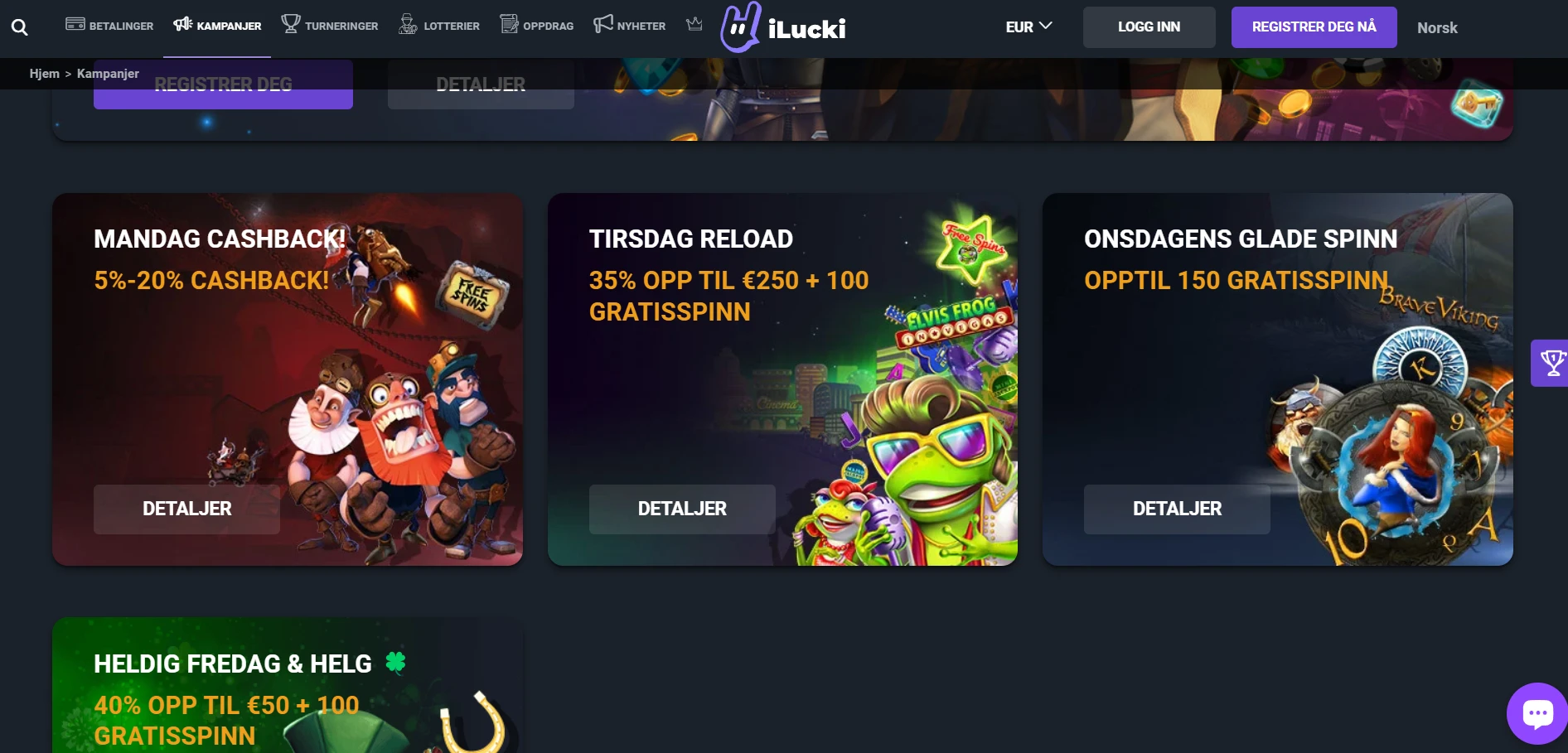 iLucki Casino Screenshot