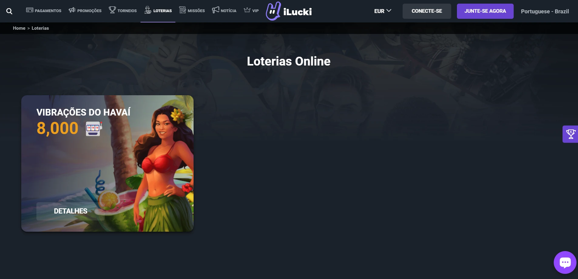 iLucki Casino Screenshot