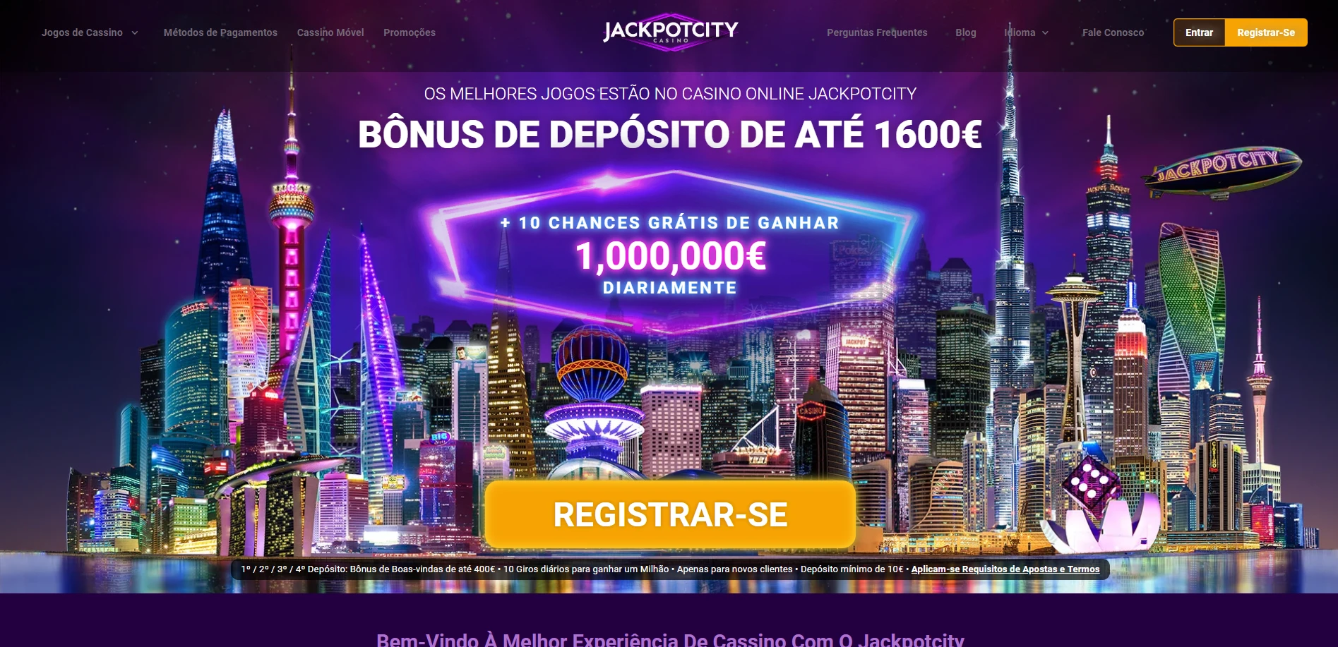Jackpot City Casino Screenshot