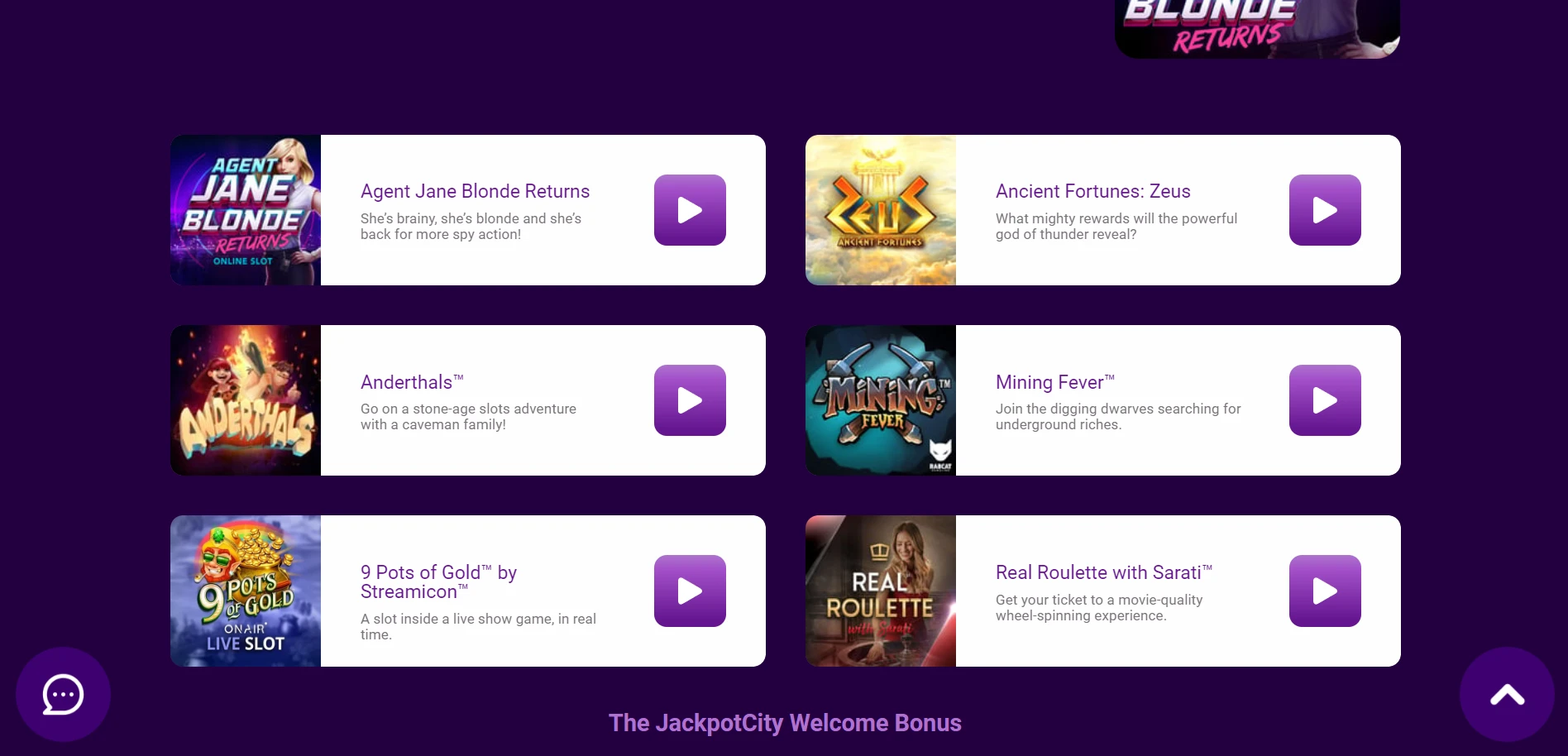 Jackpot City Casino Screenshot