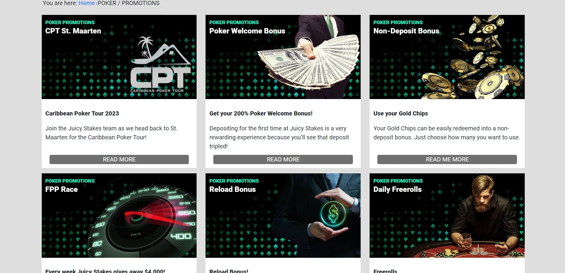 Juicy Stakes Casino Screenshot